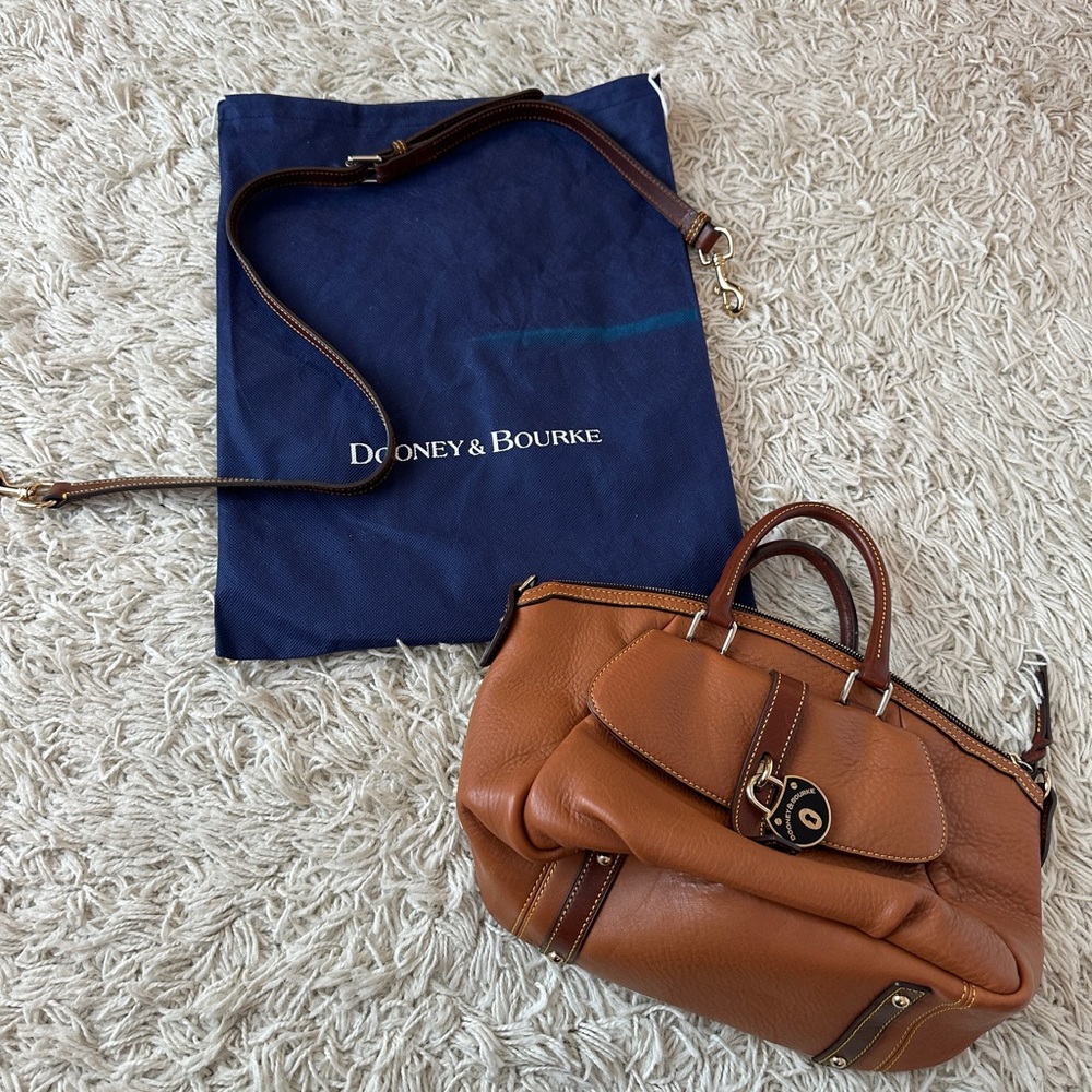 Dooney & Bourke Brown Leather Handbag